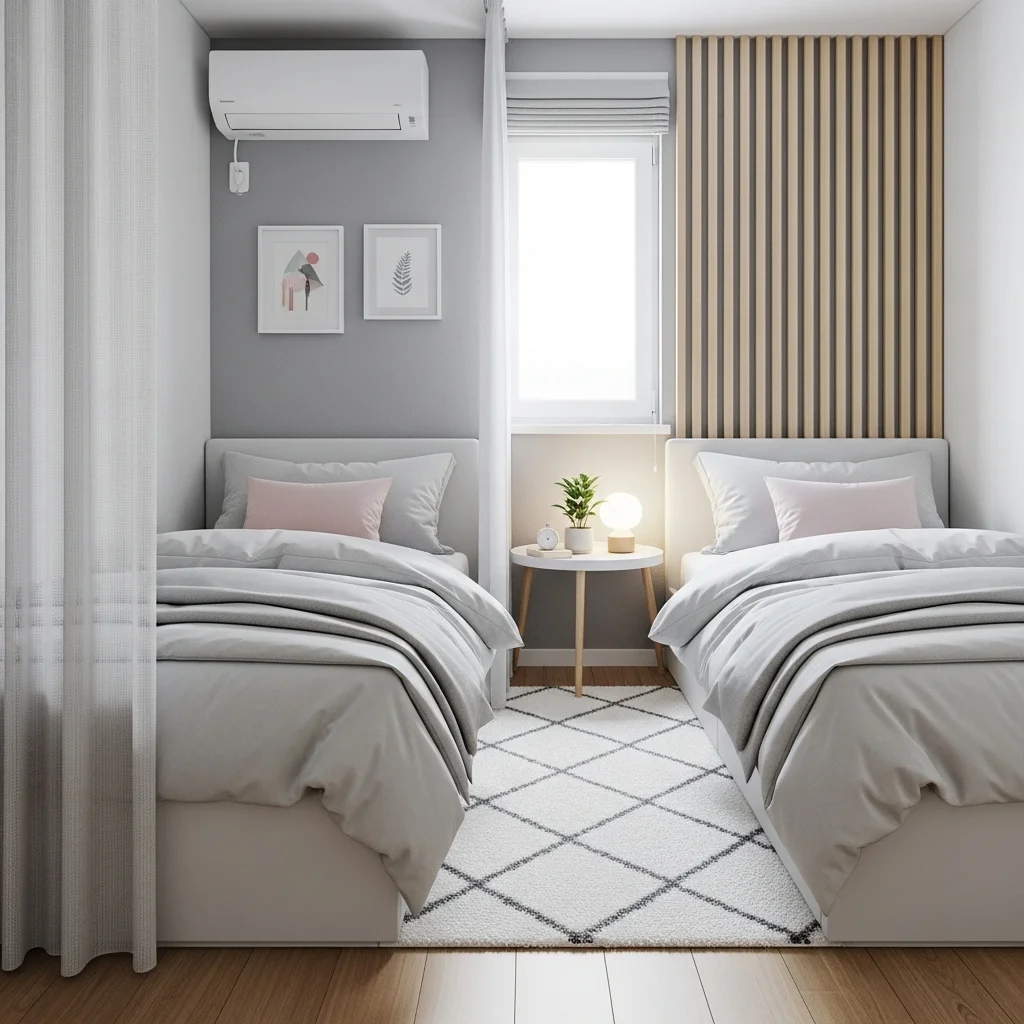 Use a Divider or Curtain for Privacy