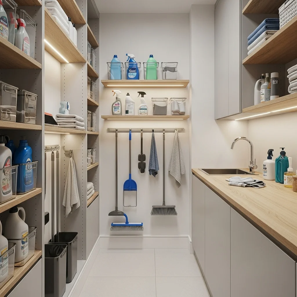 Vertical Storage Towers for Tall Spaces