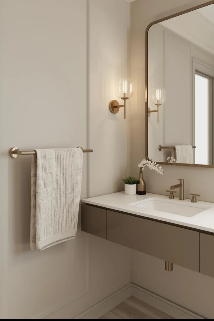 Wall-Mounted Towel Rings