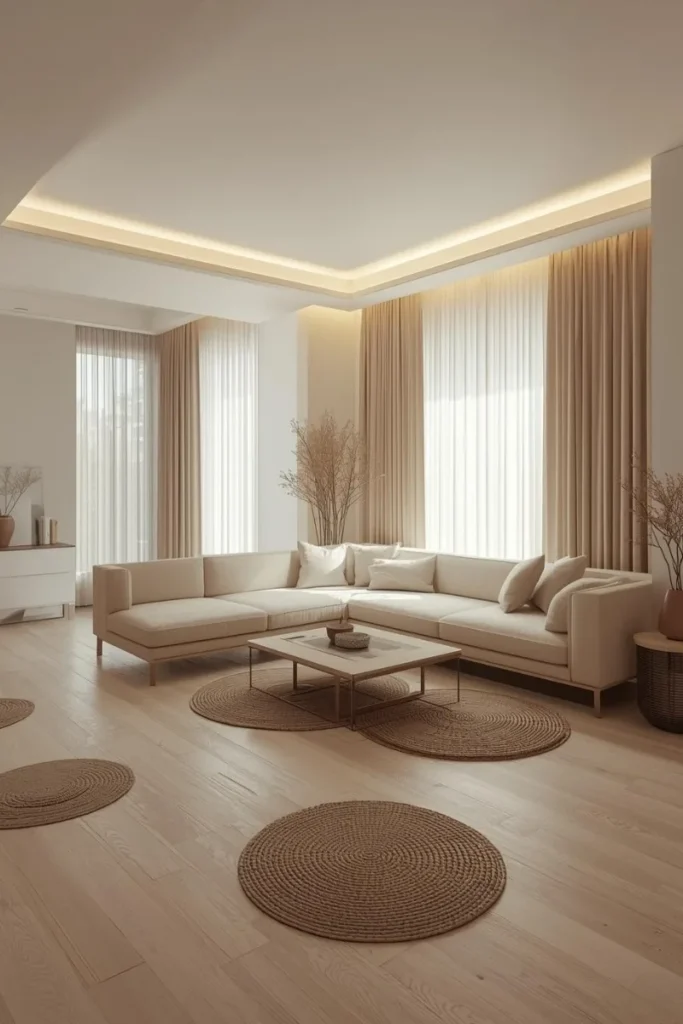 White and Beige for Warm Minimalism