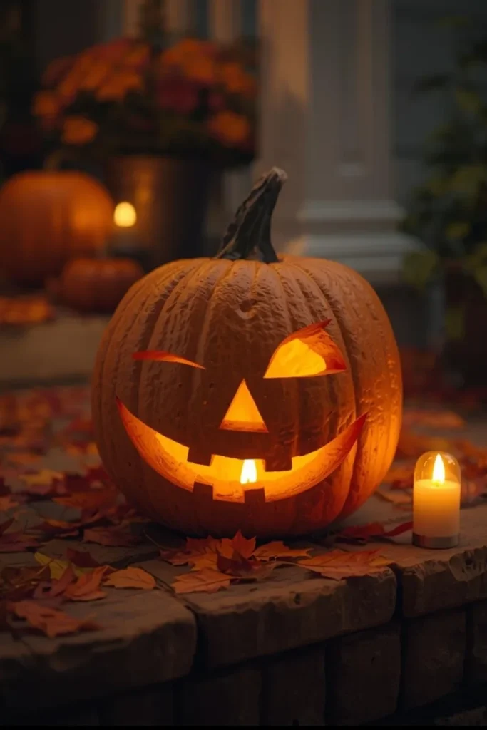 Winking Pumpkin