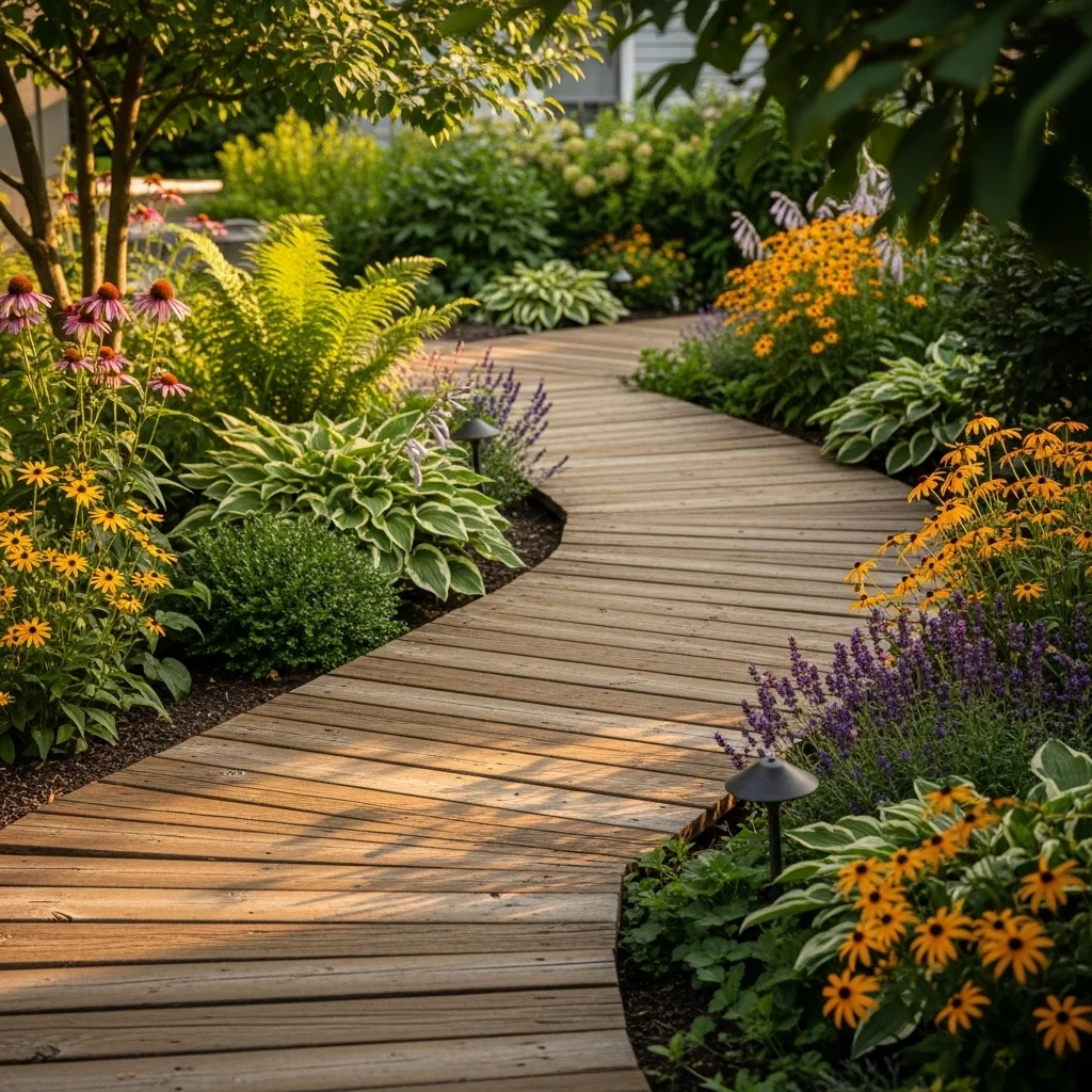 Wooden Boardwalk Style