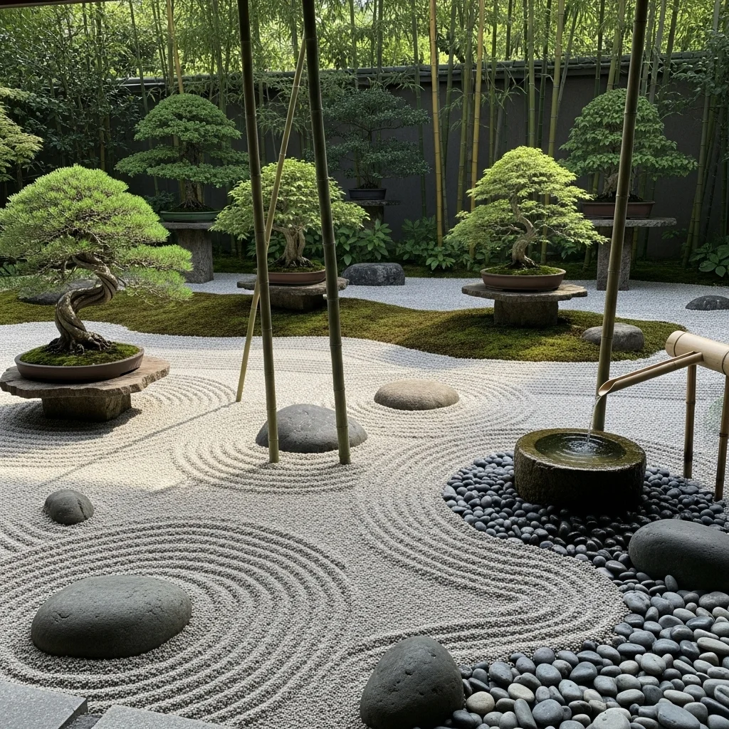 . Zen or Japanese-Style Garden