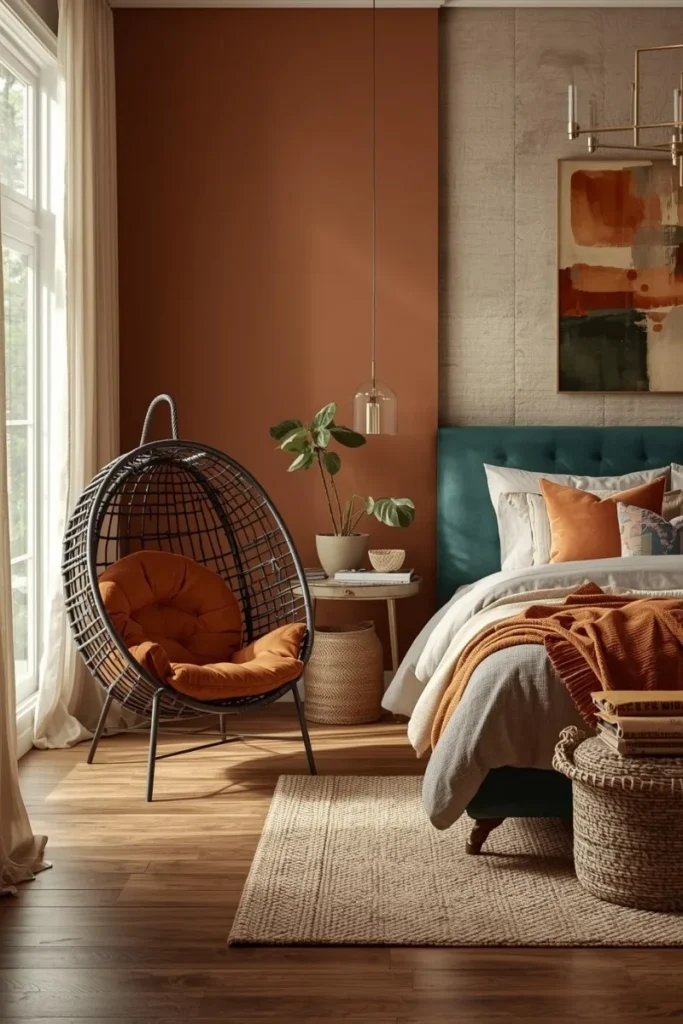 Round Papasan Chair