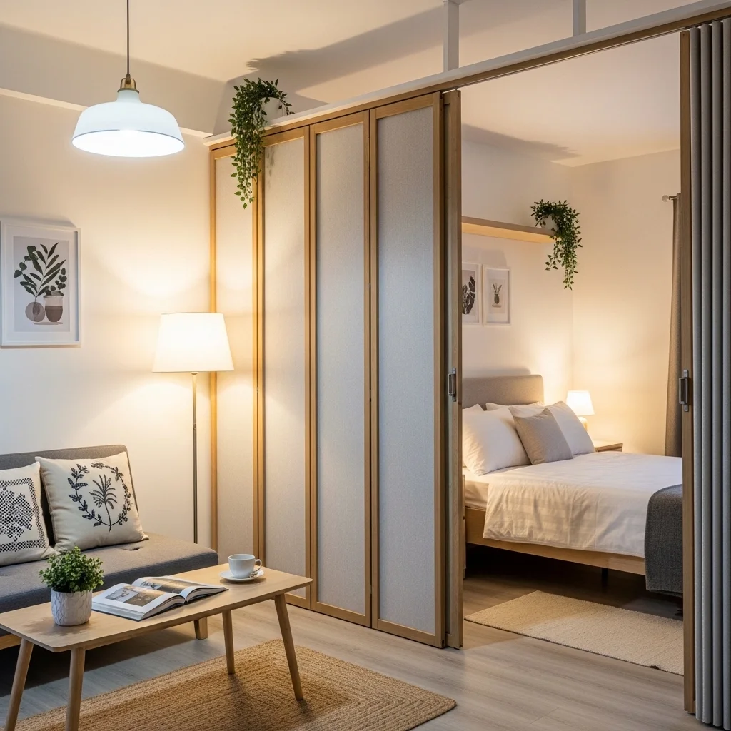 Add Foldable Room Dividers