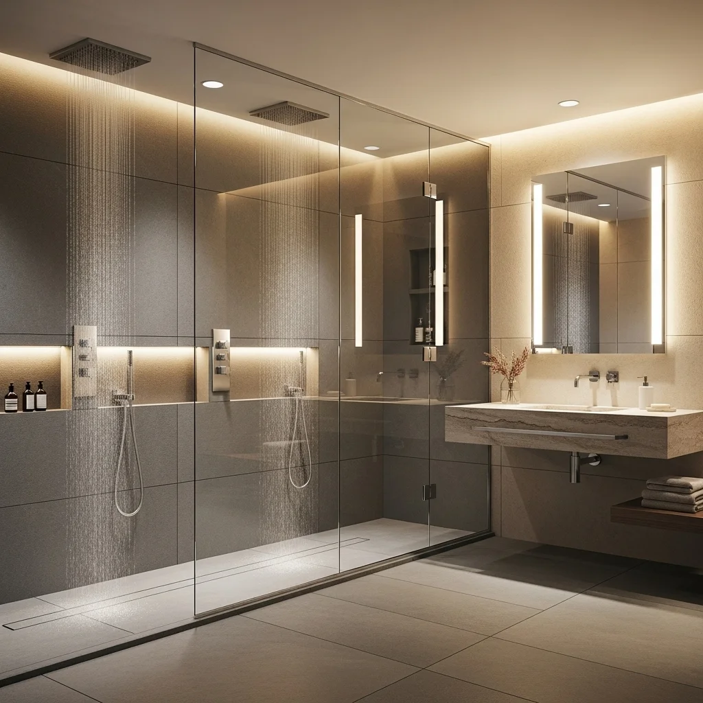 Add Multiple Showerheads for a Custom Spa Experience