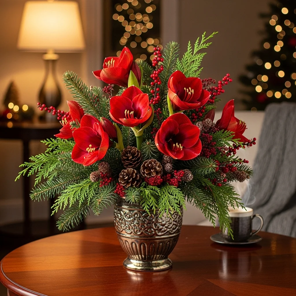 Amaryllis Focal Point