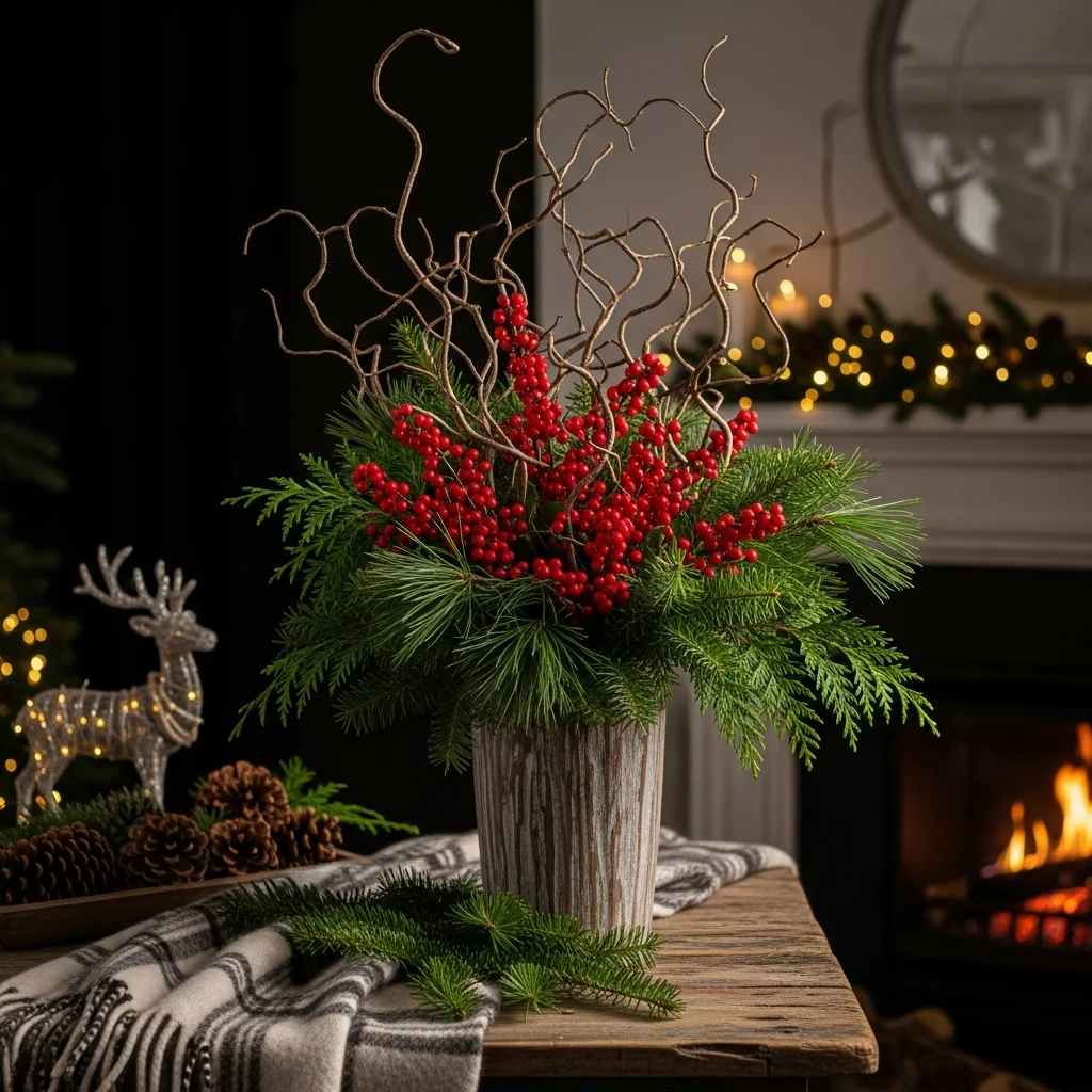  Berry and Branch Display