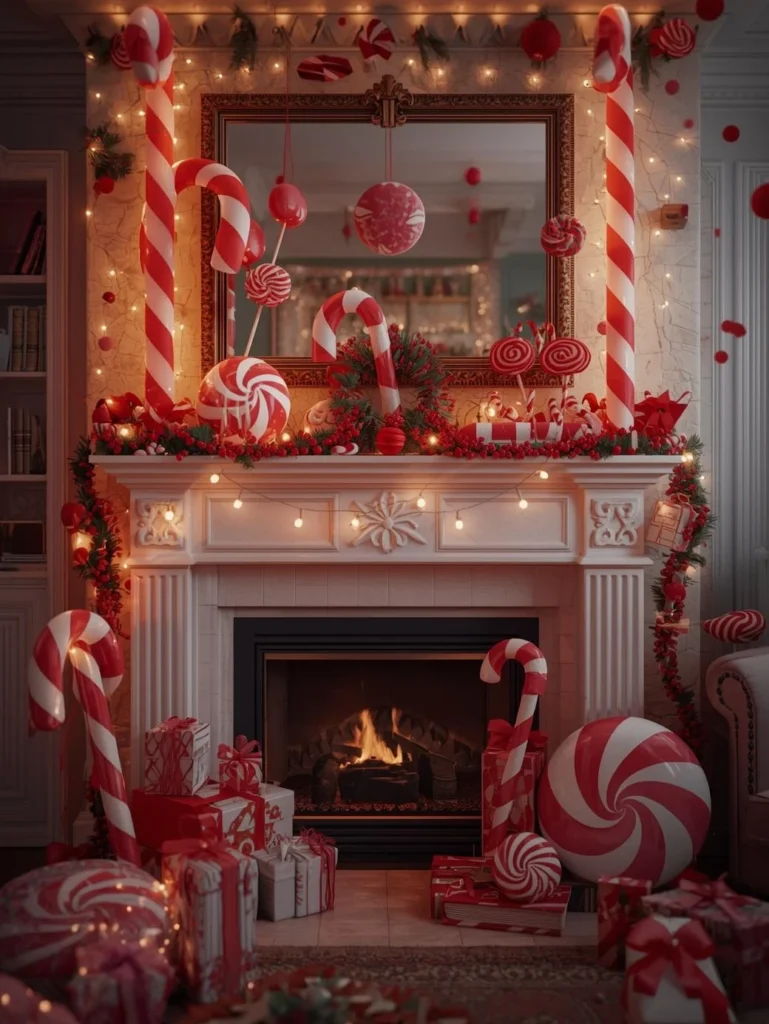  Candyland Mantle Decor