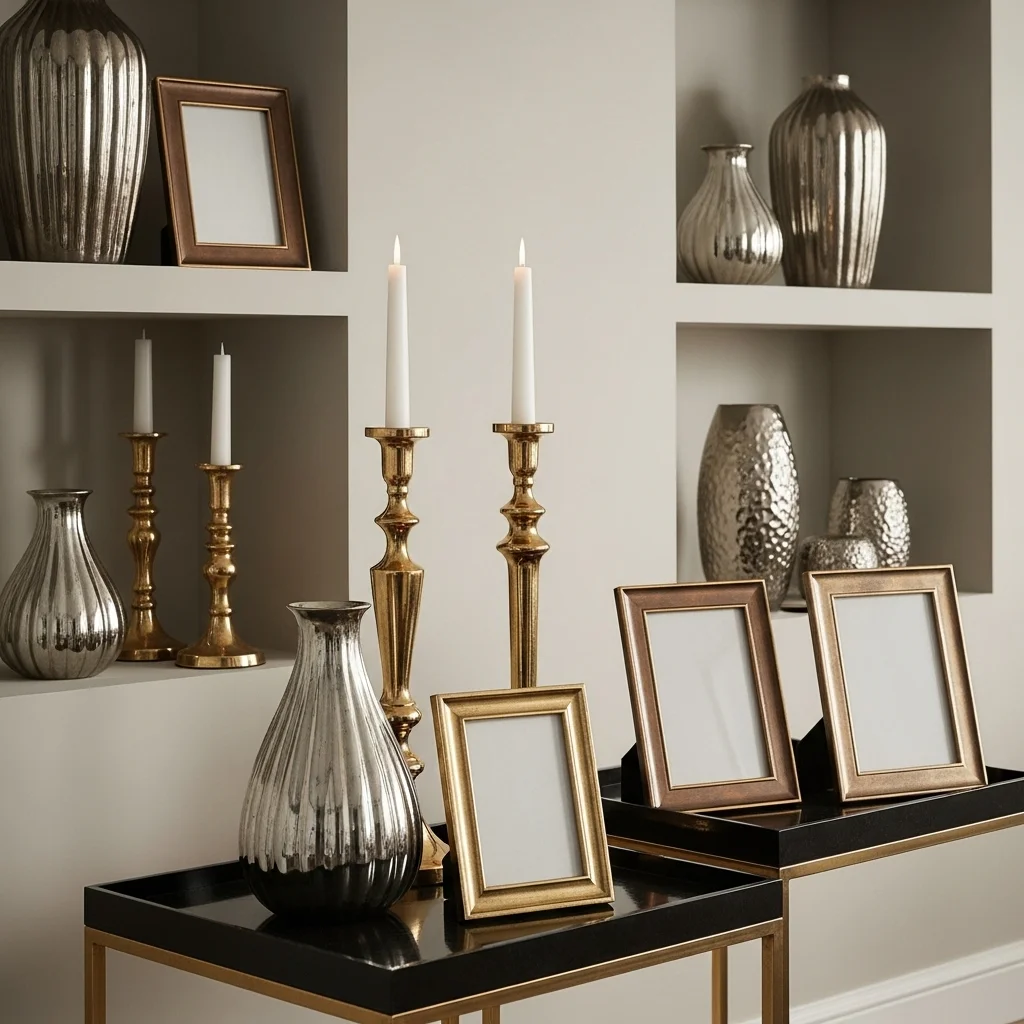  Chic Metallic Accents