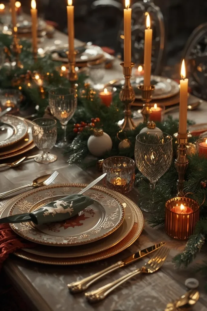 Christmas-Themed Tableware