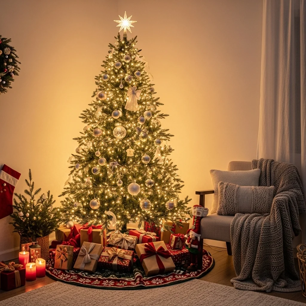 Christmas Tree Corner Display