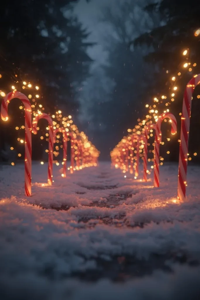 Classic Candy Cane Stakes