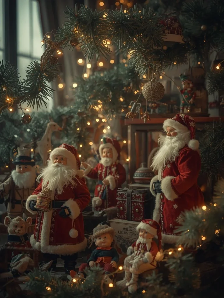  Classic Santa Figurines