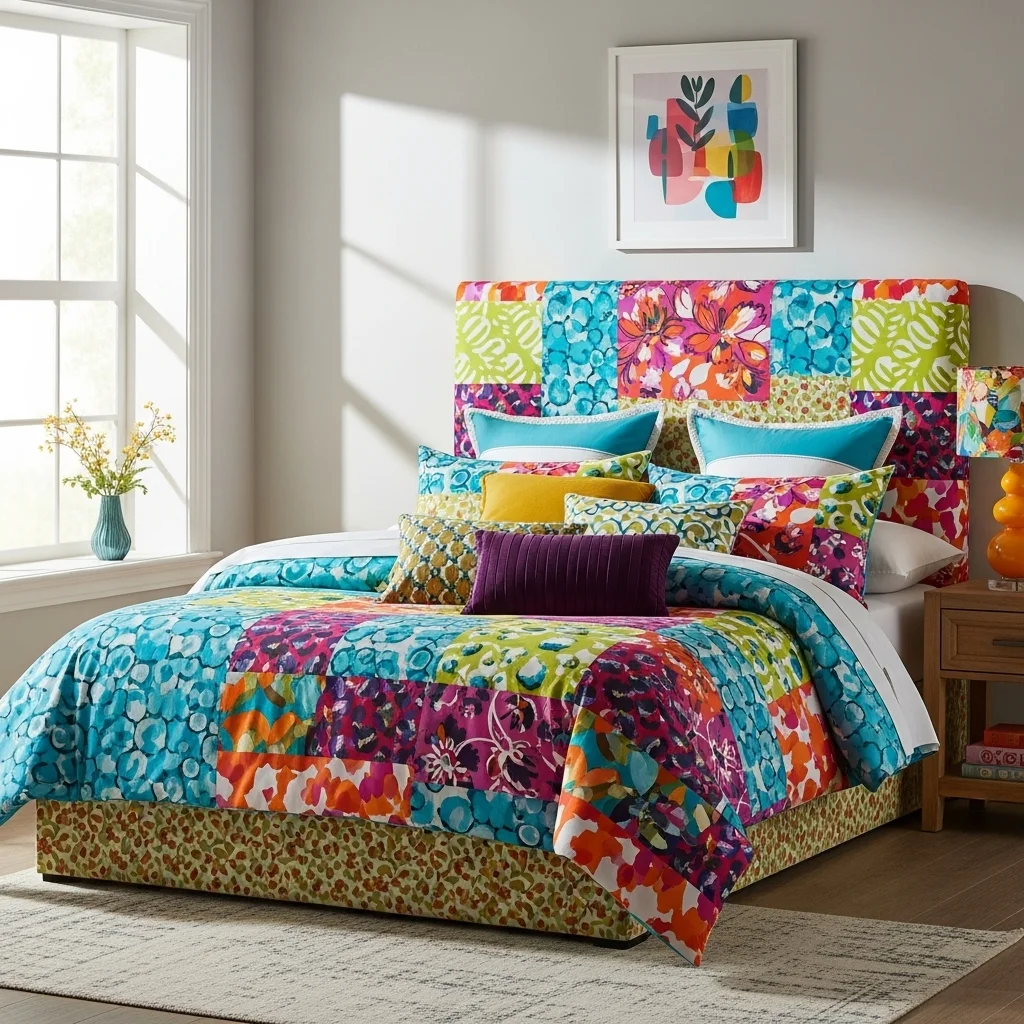 Colorful Headboards for Bedroom Drama