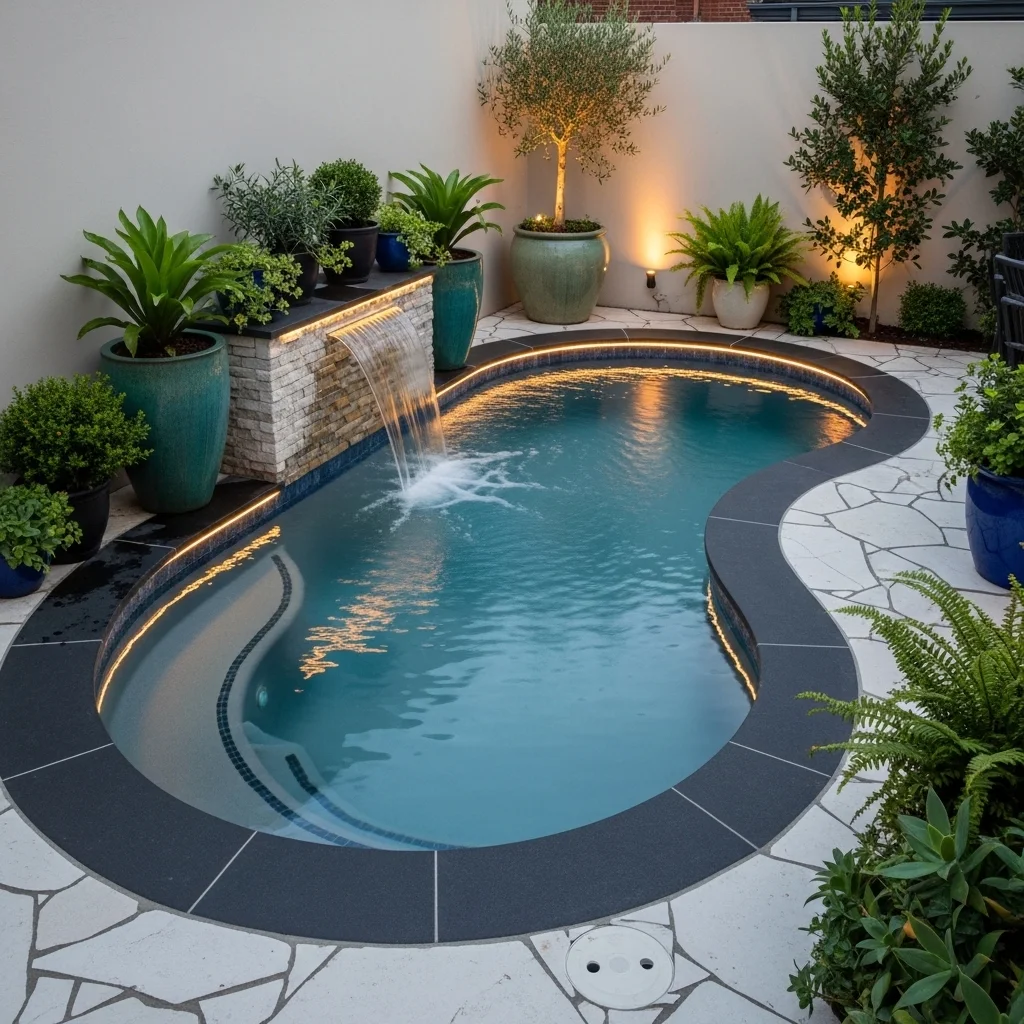  Compact Lap Plunge Pool