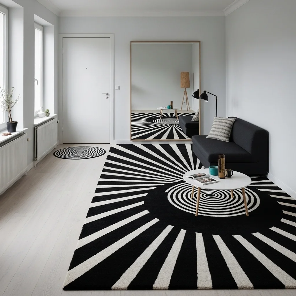 Create Illusions with Rugs and Flooring