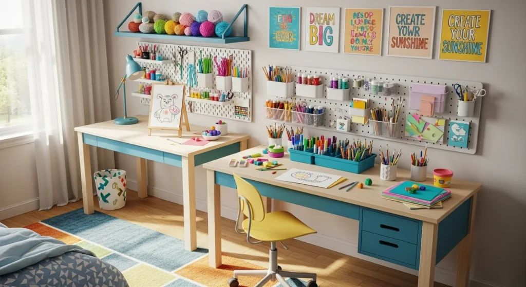 Create a Dedicated Study and Creativity Zone