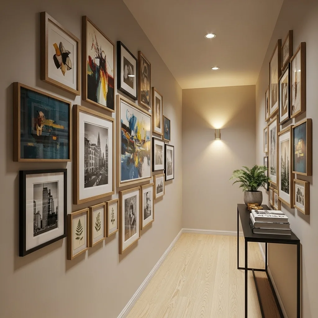 Create a Gallery Wall to Add Personality