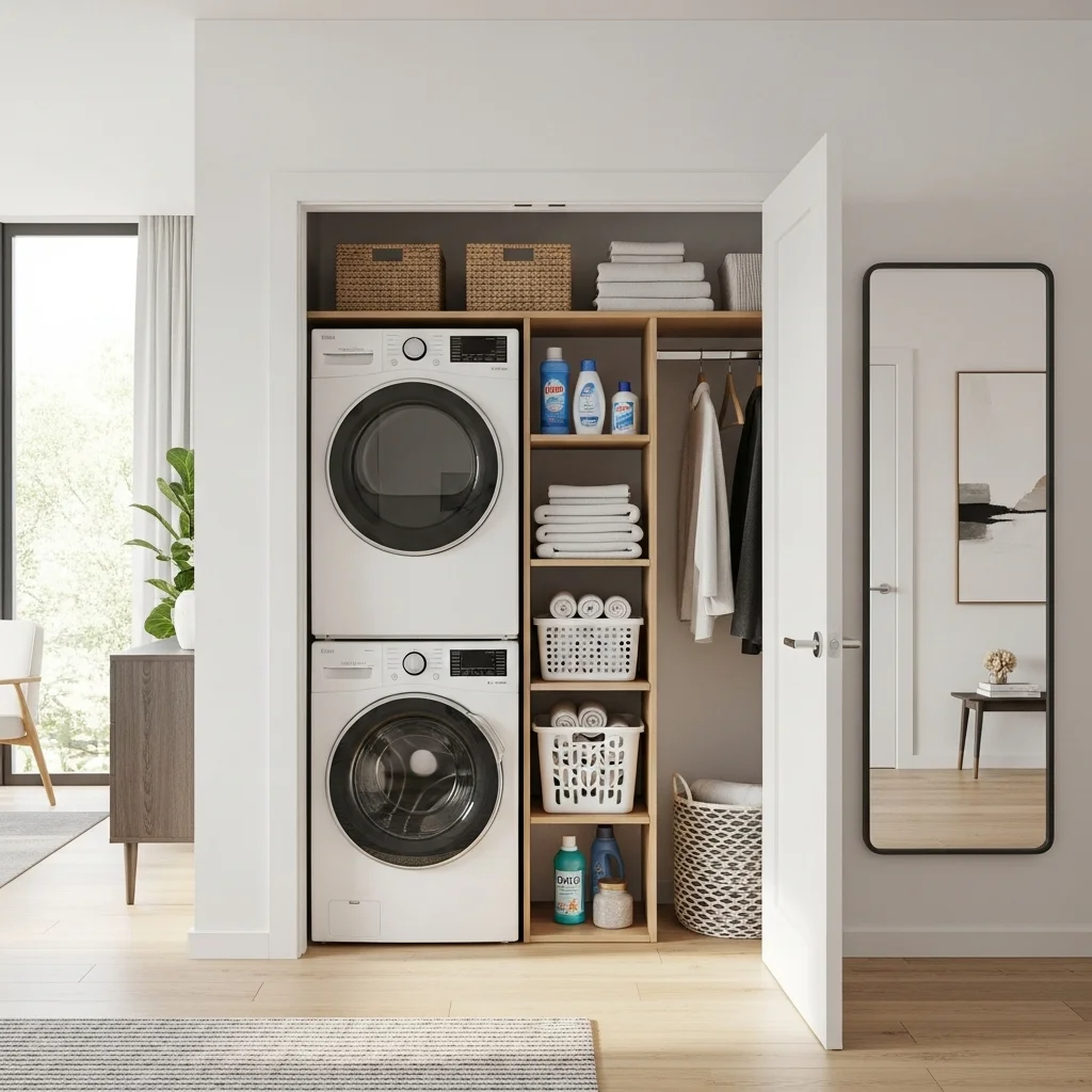  Create a Laundry-Friendly Closet Space