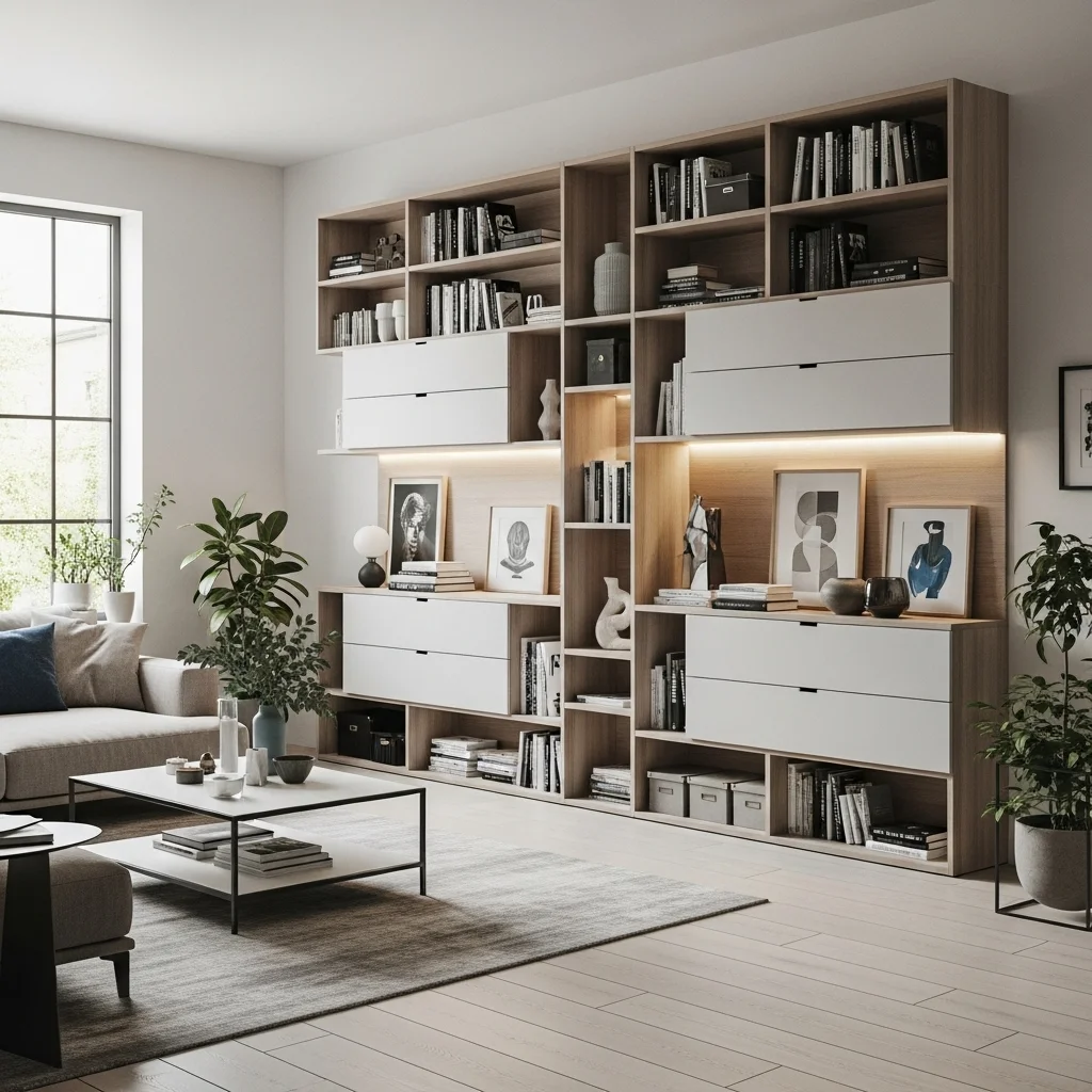 Create a Multi-Functional Storage Wall