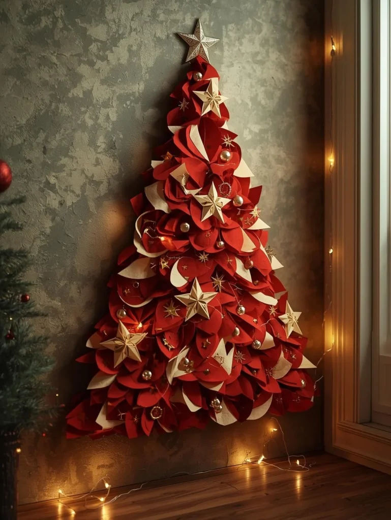 DIY Felt or Paper Wall Tree