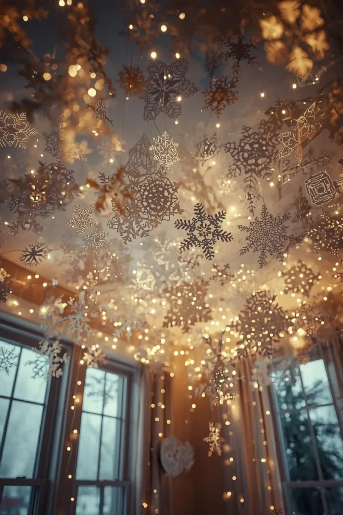  DIY Paper Snowflakes