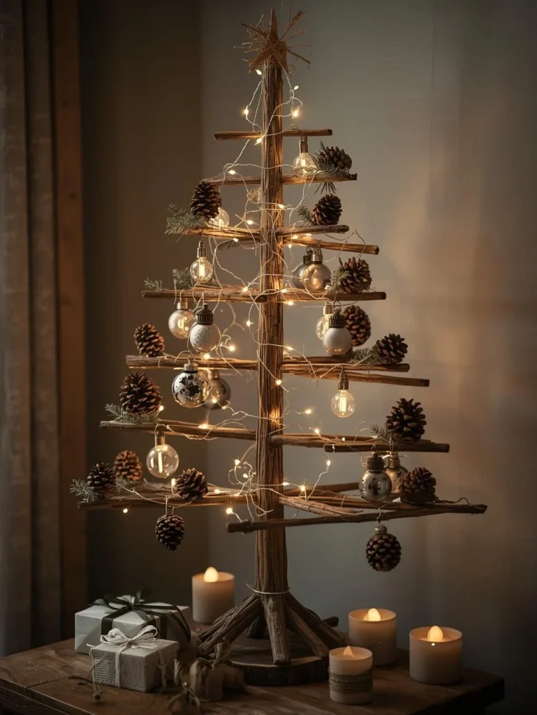 DIY Rustic Branch Tree