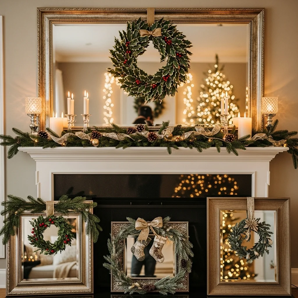 Decorative Holiday Mirrors