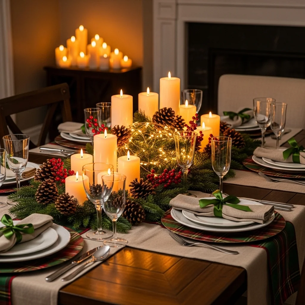 Dining Table Centerpiece Glow