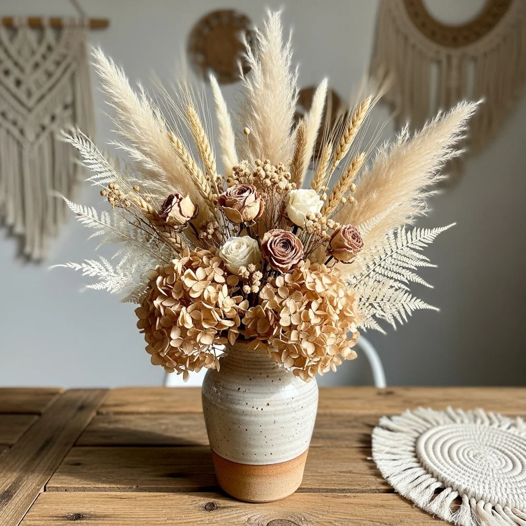 . Dried Flower Arrangement