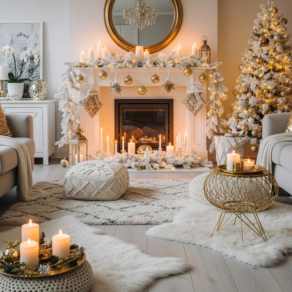  Elegant Gold and White Decor