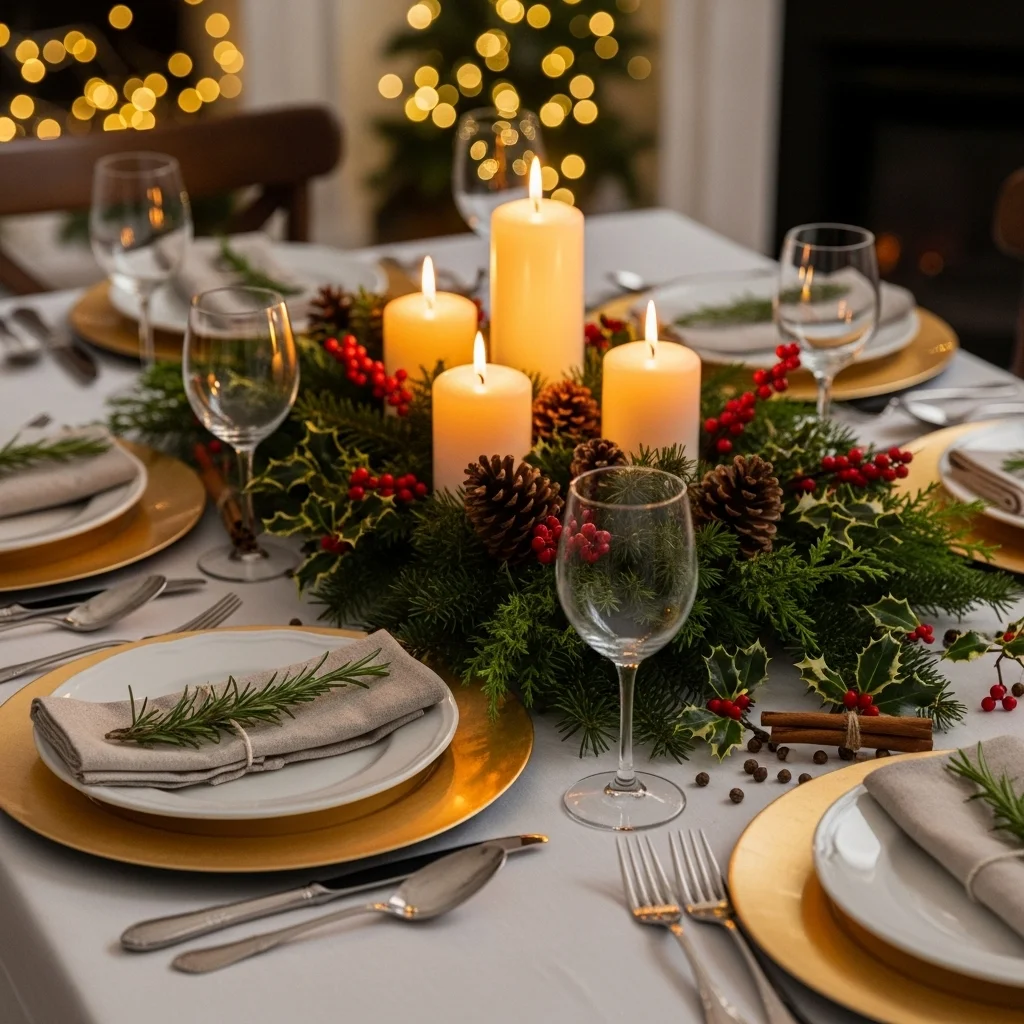 Evergreen Centerpiece