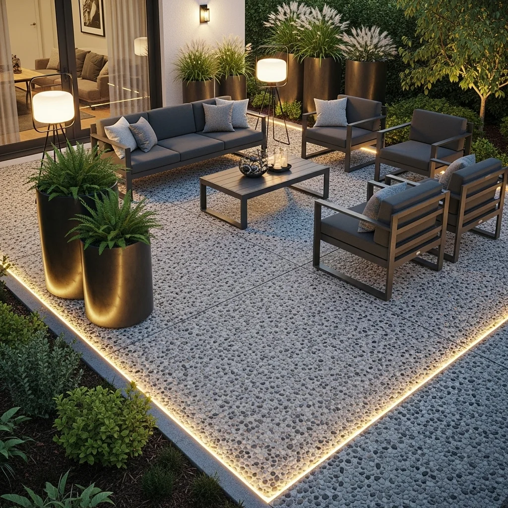  Exposed Aggregate Concrete