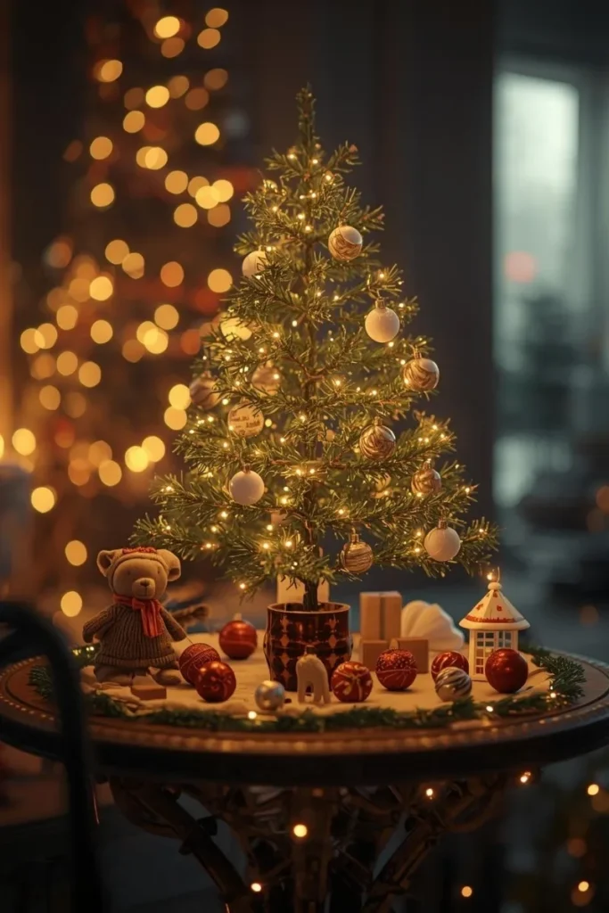  Fairy Light Wrapped Tree