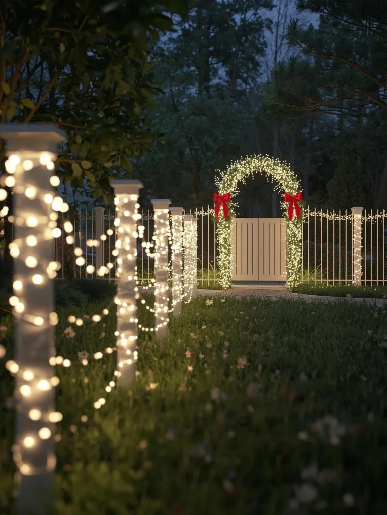 Fence Wraps and Arches