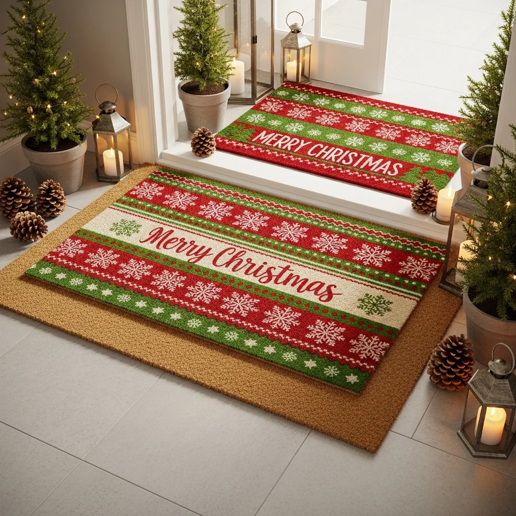  Festive Doormat Layering