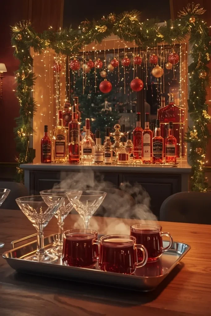  Festive Drink Stations or Mini Bars