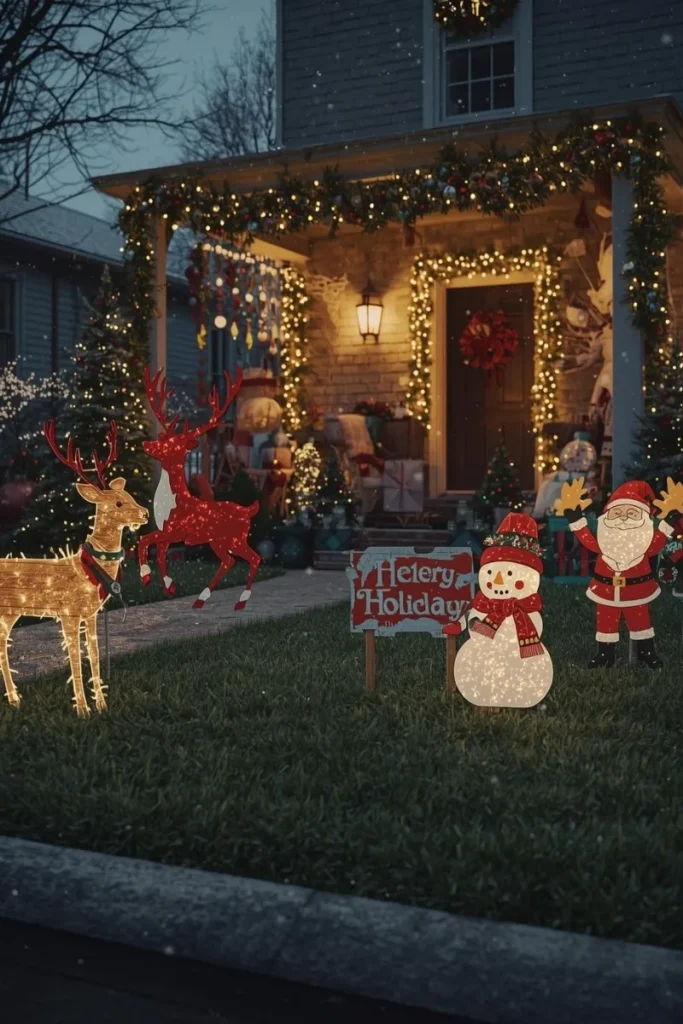 Festive Yard Stakes and Signs