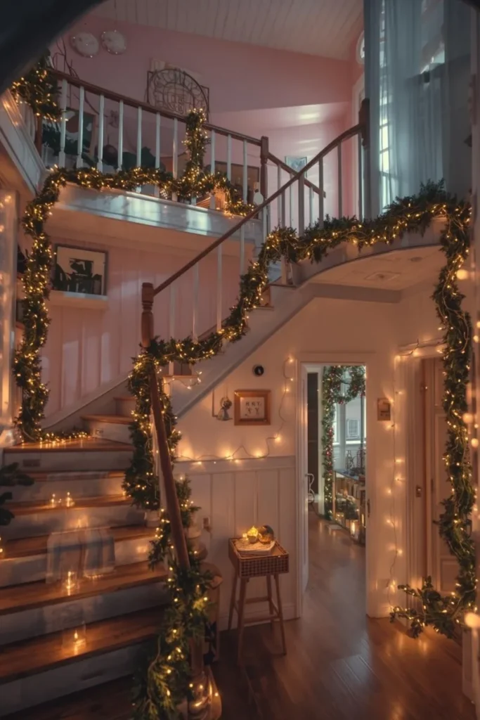 Garland Decorations Throughout the Home