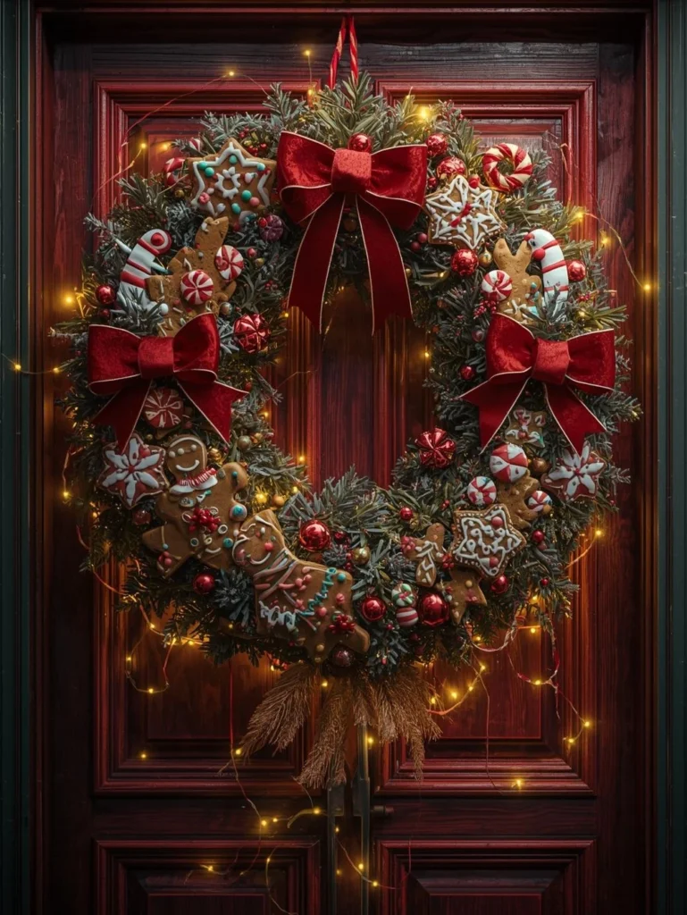  Gingerbread Wreath