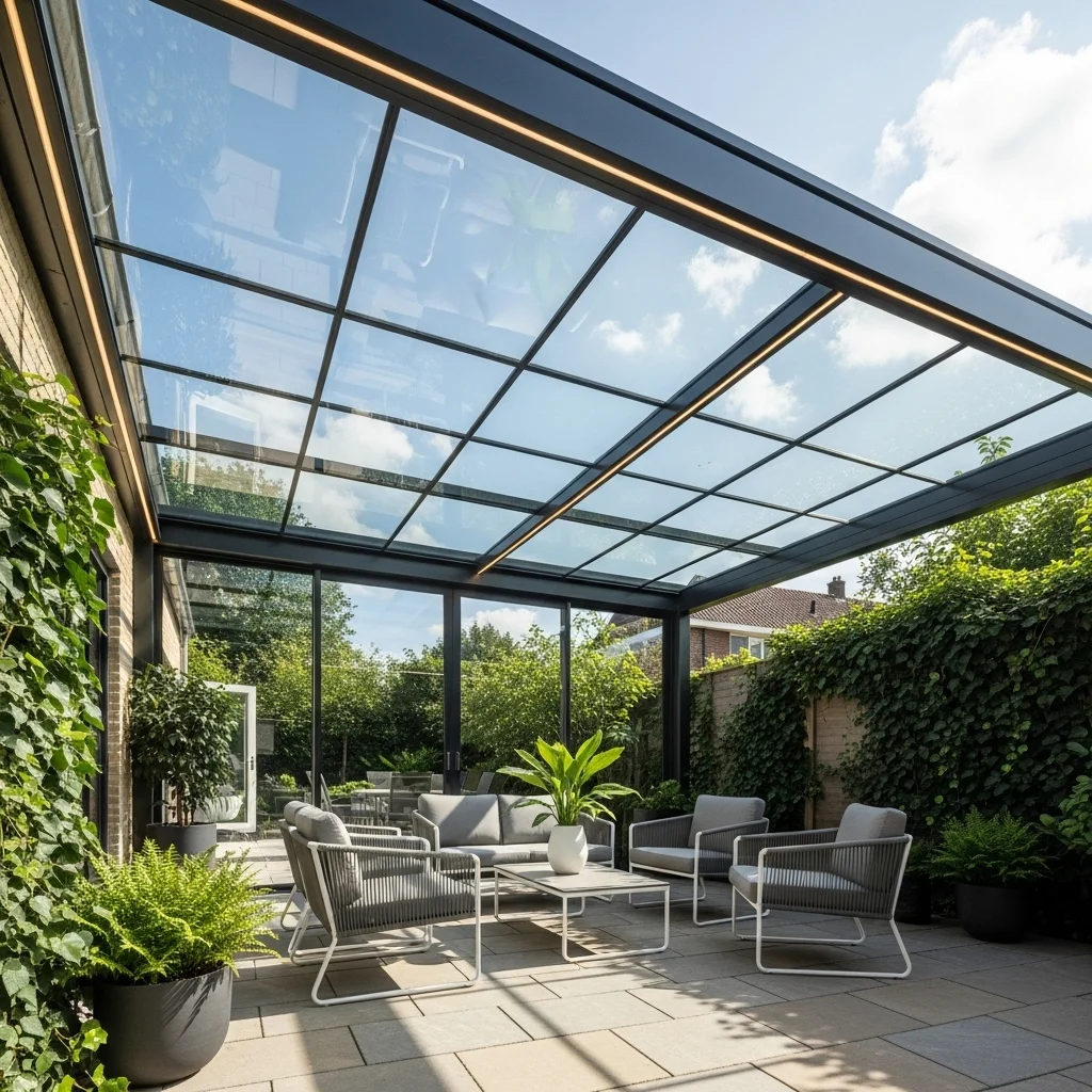 Glass Roof Extension