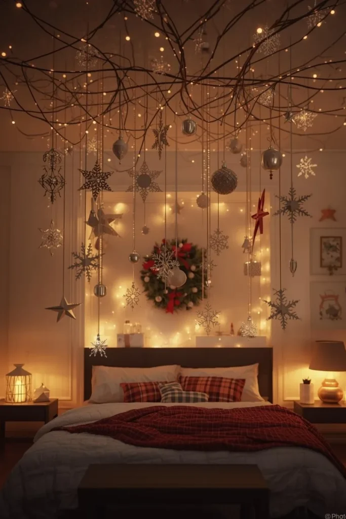 Hanging Ornaments from the Ceiling