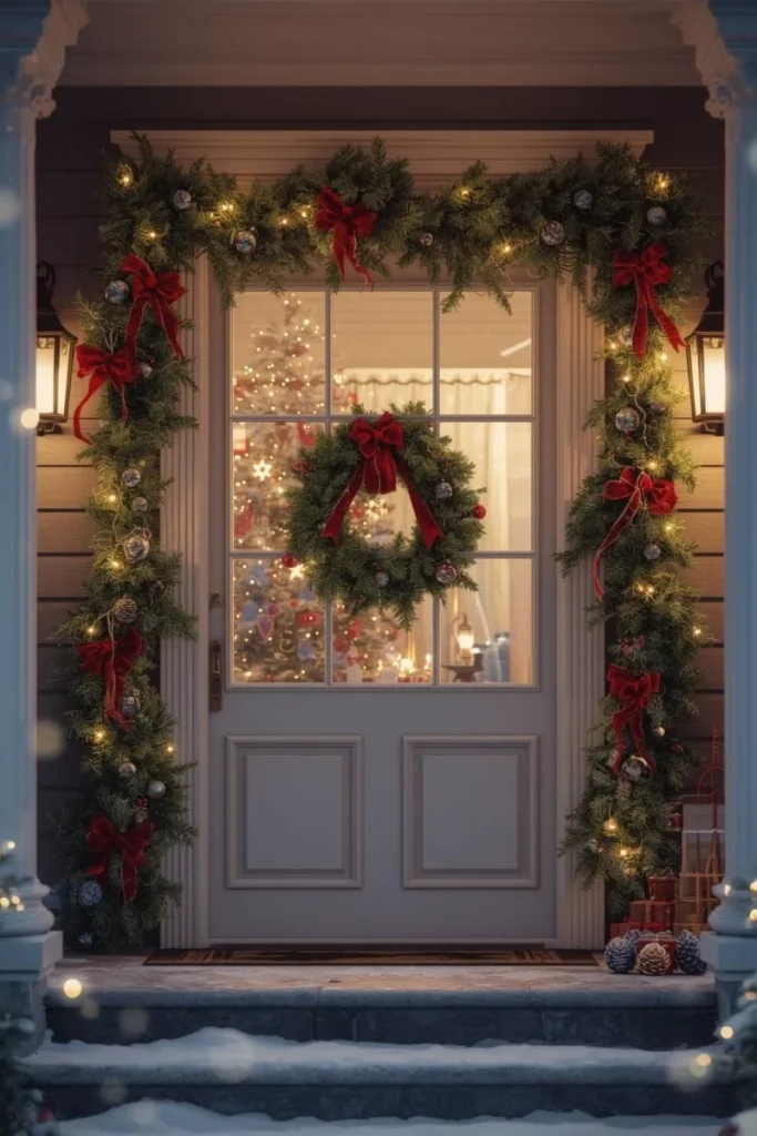 Holiday Door and Window Accents