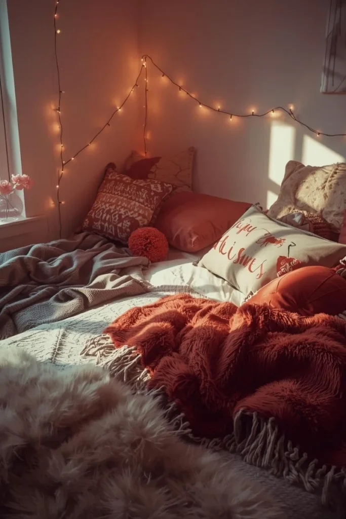  Holiday-Themed Pillows and Throws