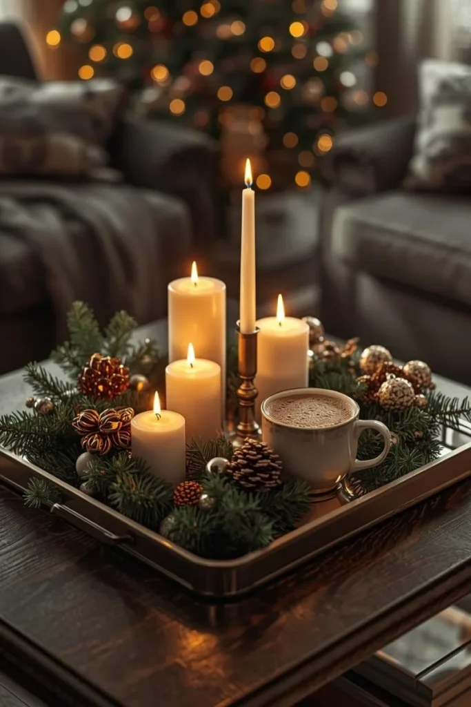 Holiday-Themed Tray Displays