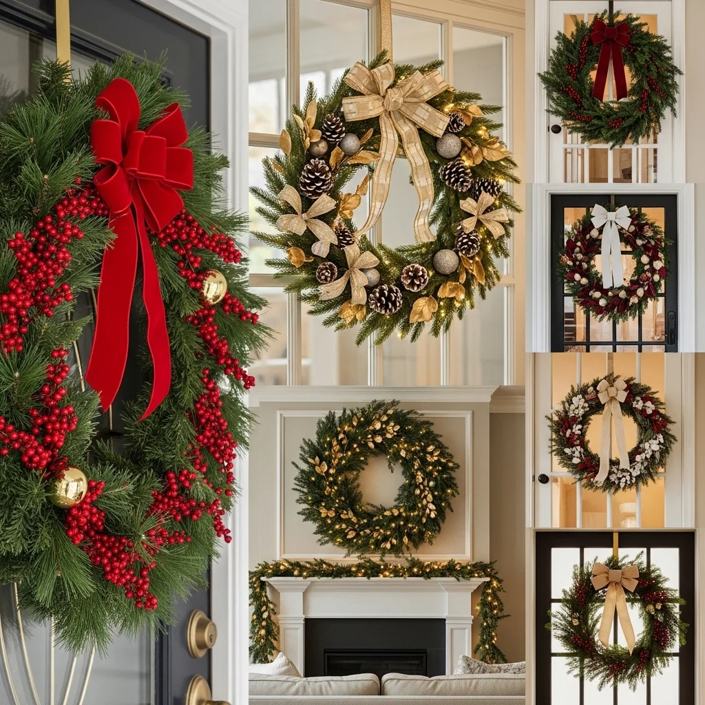  Holiday Wreaths for Every Room