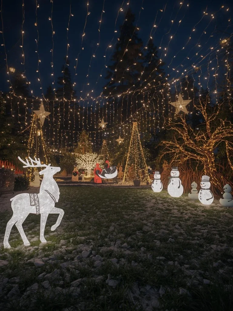 Illuminated Yard Figures