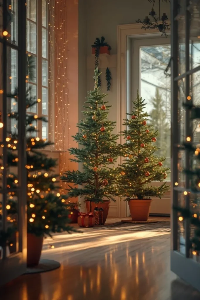Indoor Potted Trees and Greenery