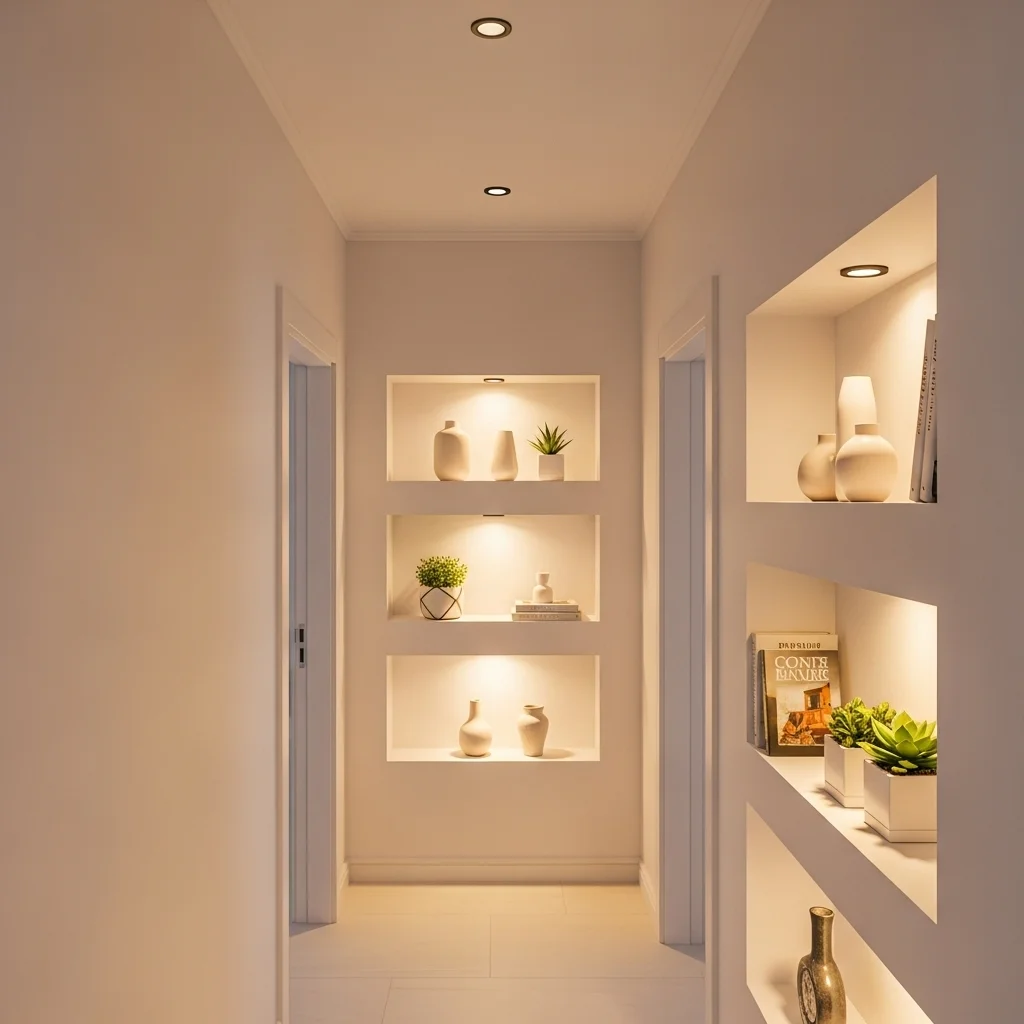 Install Built-In Wall Niches for Functional Style